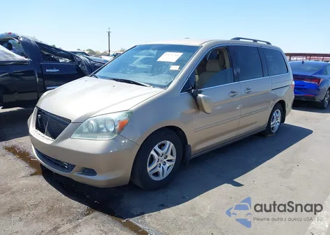 2006 Honda Odyssey Ex z USA, uszkodzony, nr VIN 5FNRL38446B420376